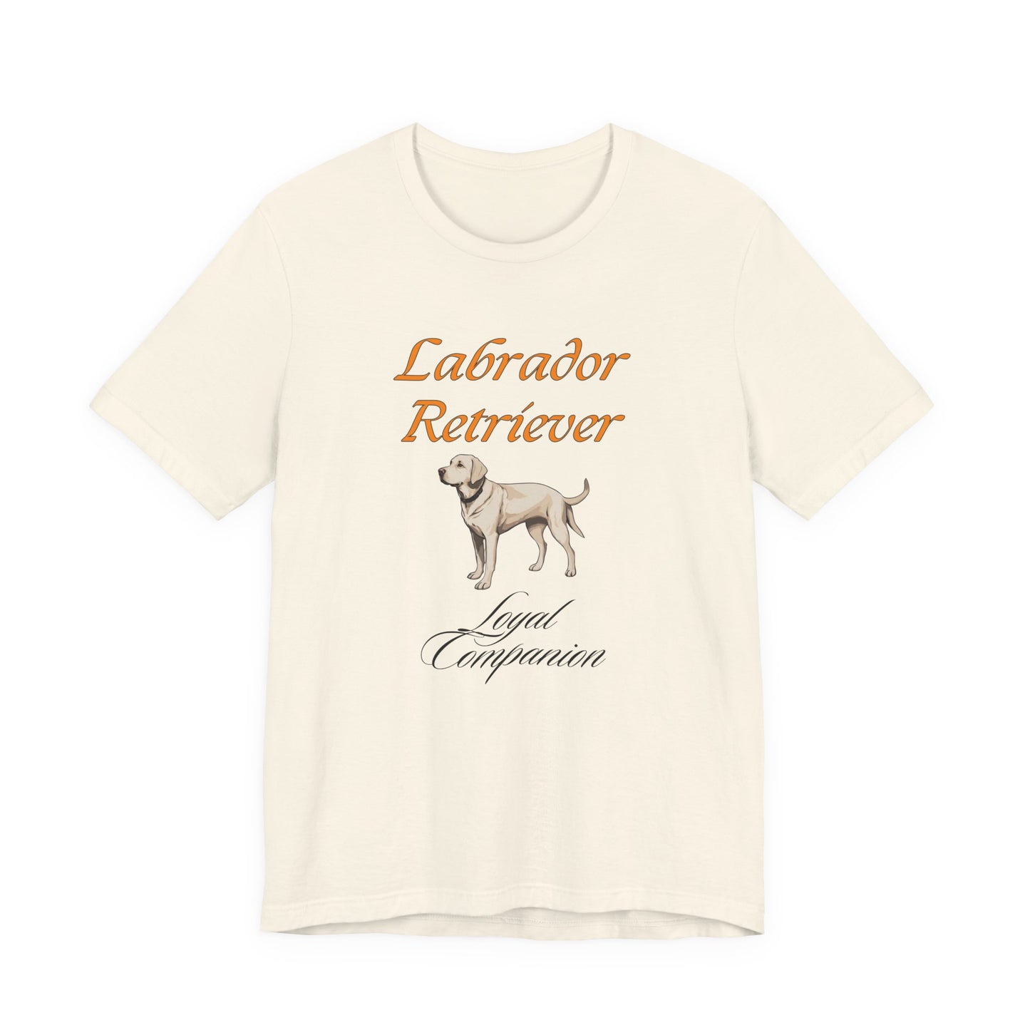 Proud Labrador Parent t-shirt in White, front view
