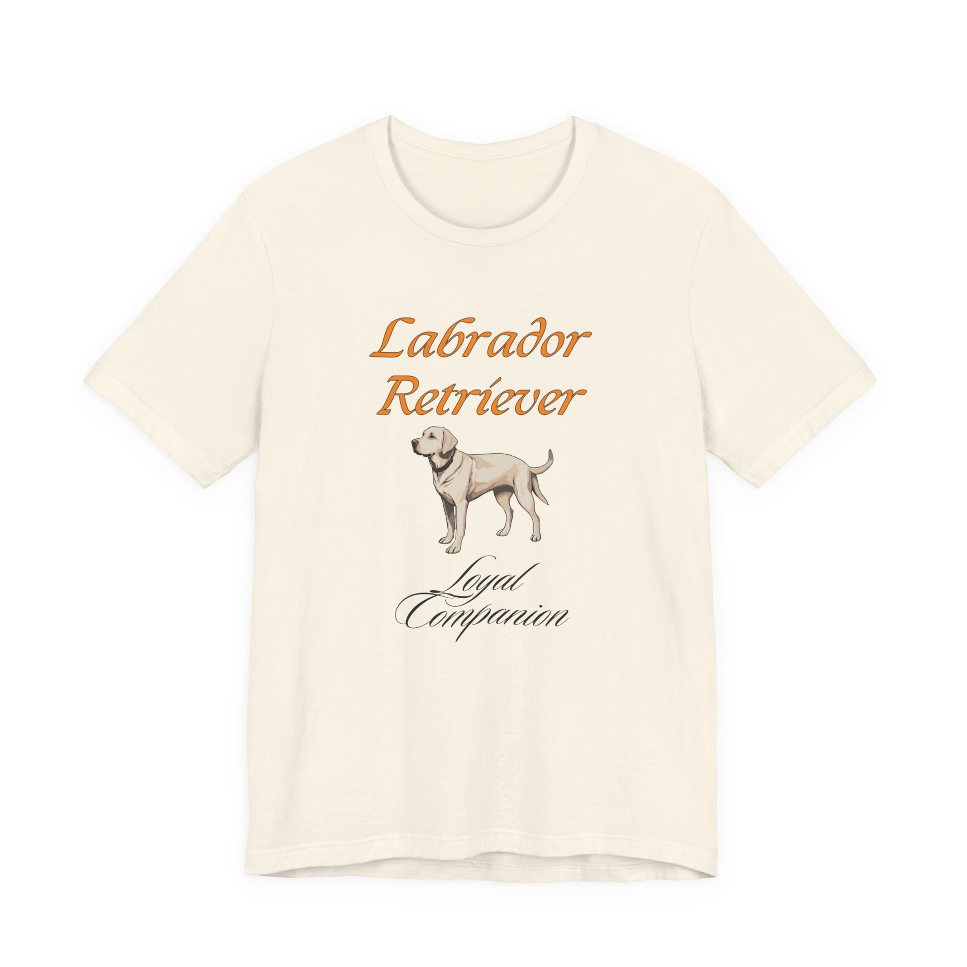 Proud Labrador Parent t-shirt in White, front view