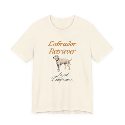 Proud Labrador Parent t-shirt in White, front view