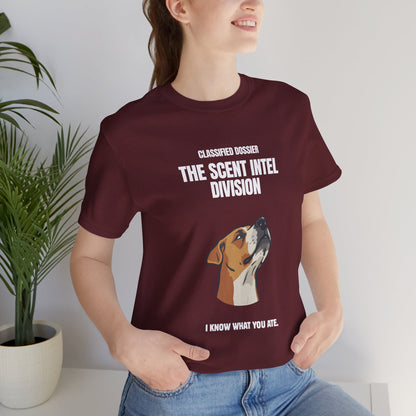 The Scent Intel Division Tee – Funny Dog Sniffer Shirt