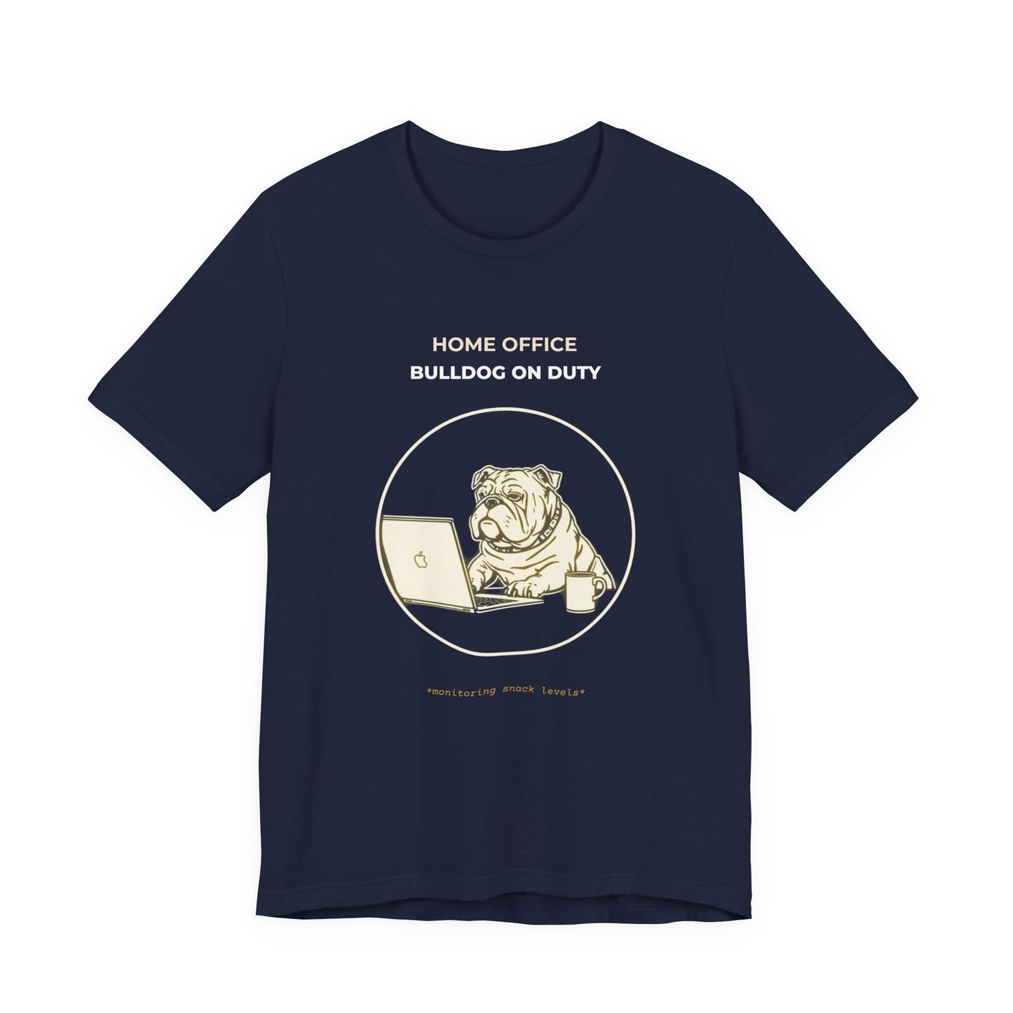 bulldog office tshirt — 'Warm Covers' Graphic T‑Shirt