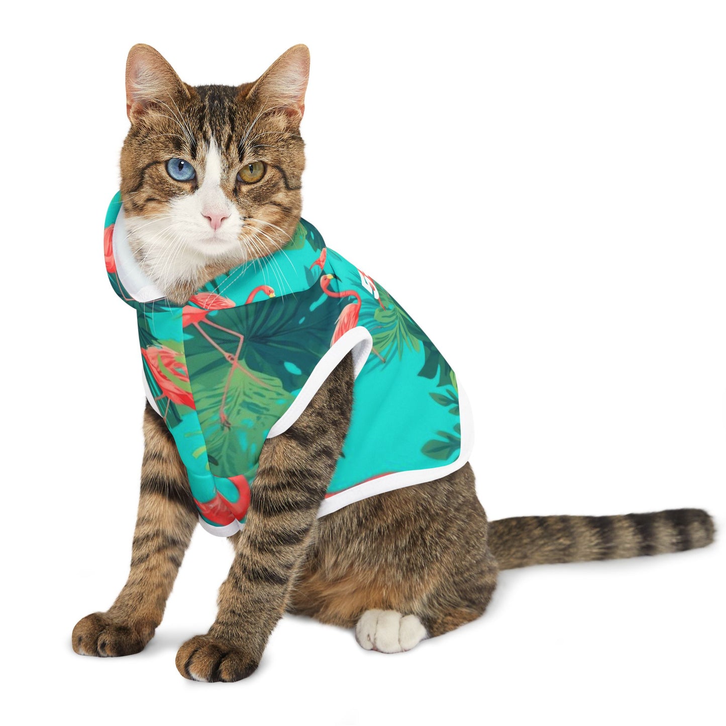 Pet Hoodie — 555 Tropical Alignment™ Signal Point Hoodie for Dogs & Cats