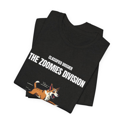The Zoomies Division Tee — Born to Run  Dog Shirt
