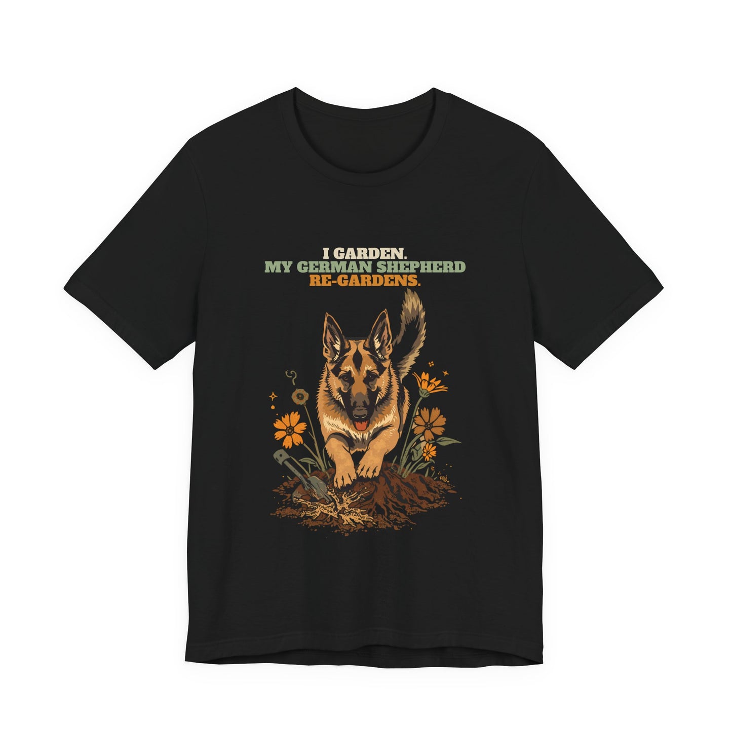 Funny german shepherd owner gift t-shirt