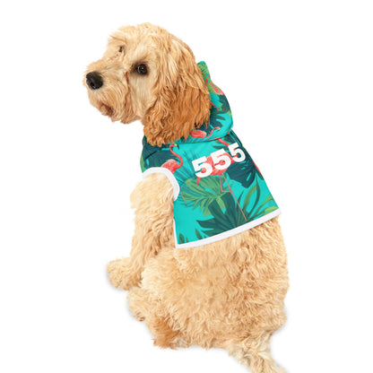Pet Hoodie — 555 Tropical Alignment™ Signal Point Hoodie for Dogs & Cats
