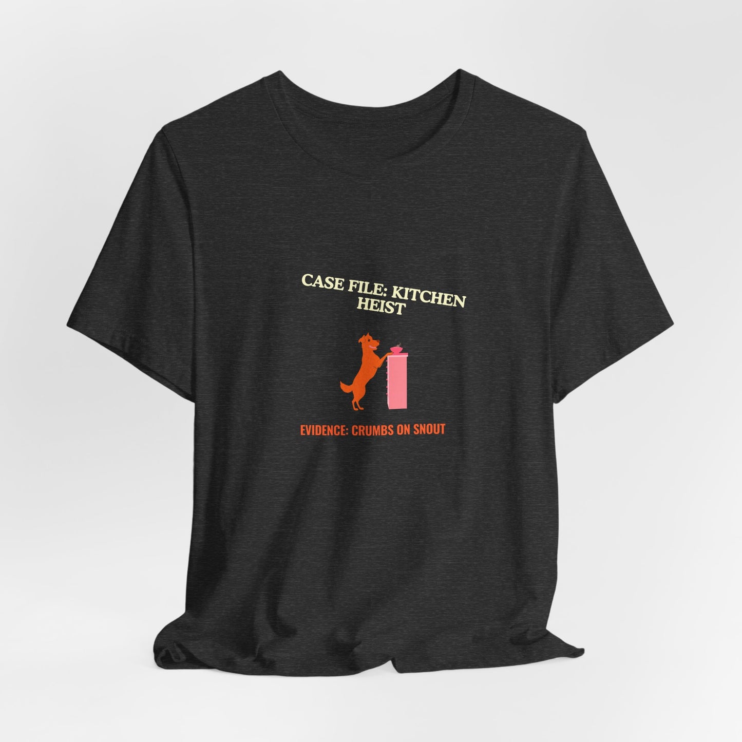 Kitchen Heist T-Shirt – “Case File: Kitchen Heist” Funny Baking Crime Tee