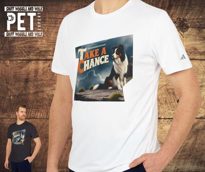 "TAKE A CHANCE"  adidas Unisex Sport T-shirt