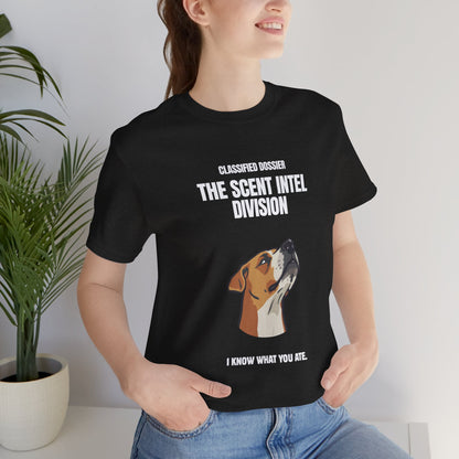 The Scent Intel Division Tee – Funny Dog Sniffer Shirt