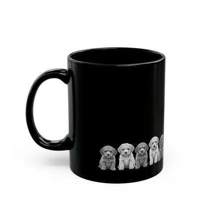 Cockapoo mug side view with handle