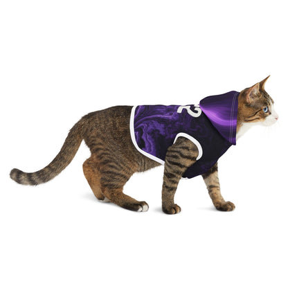Pet hoodie showing fit and sizing proportions