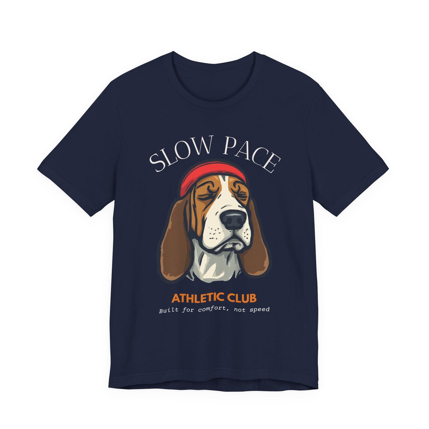 Athletic Club Basset Hound Tee