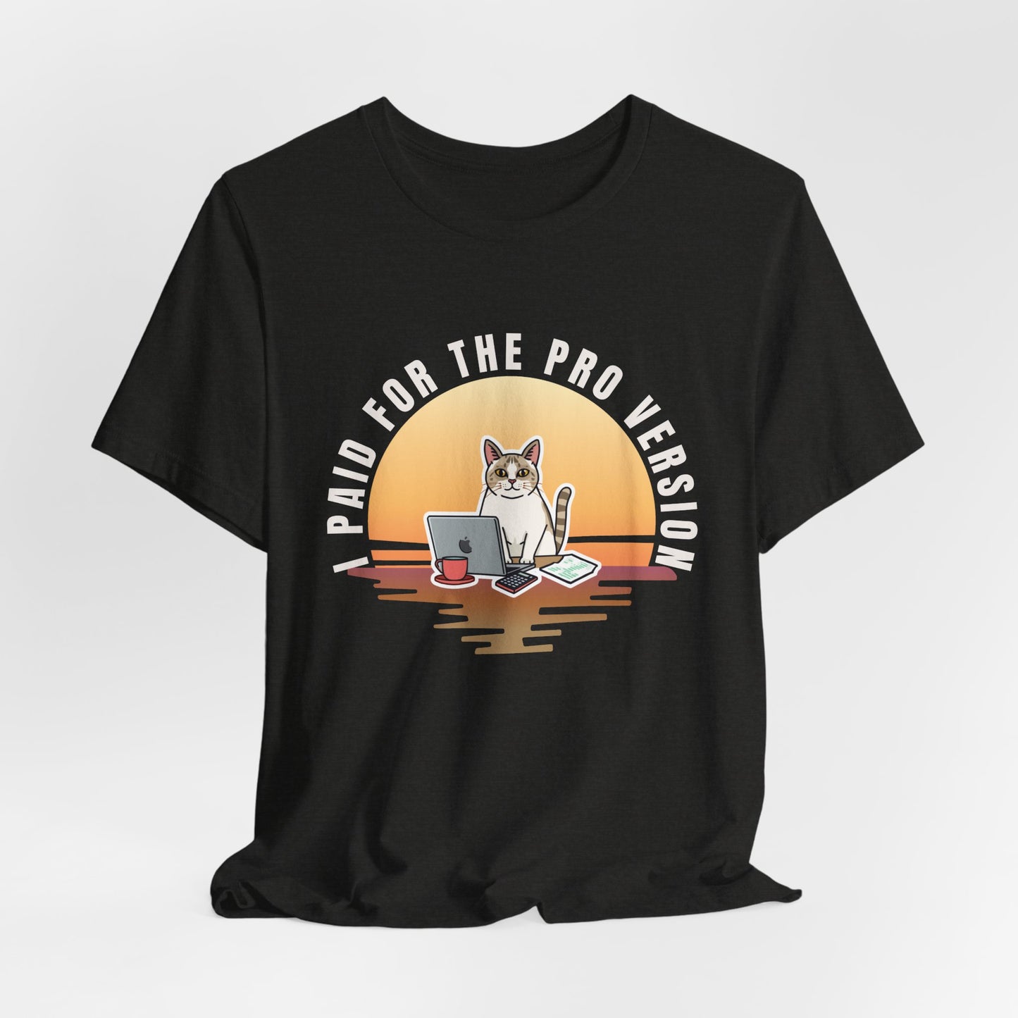 Cat Remote Worker T‑Shirt — "Out of Office for the Purr-vacation" Graphic Tee
