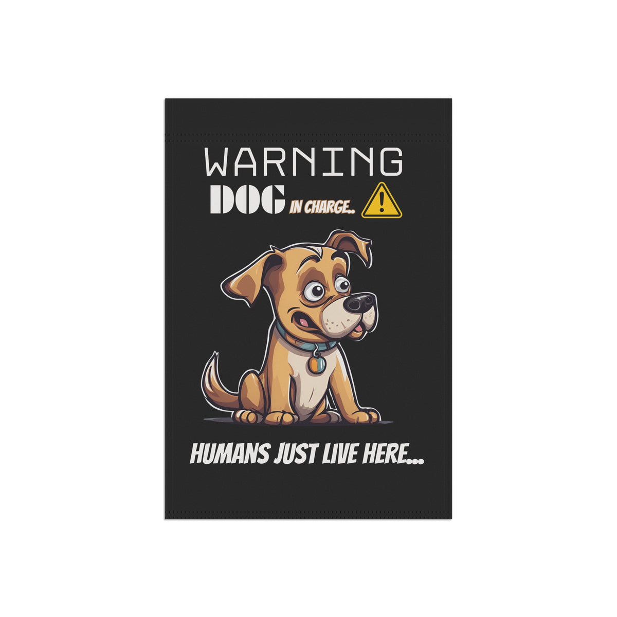 Beware Of The Dog Garden and House Banner YardBark double-sided print