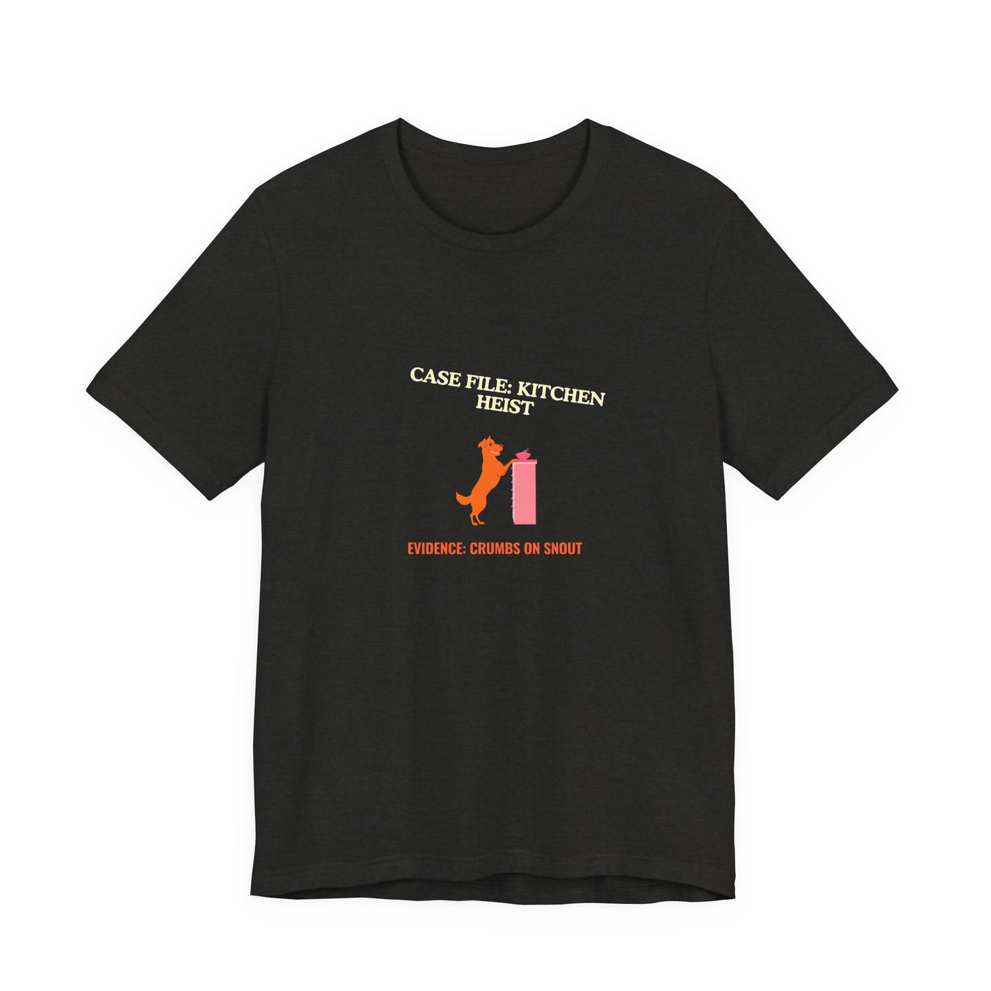 Kitchen Heist T-Shirt – “Case File: Kitchen Heist” Funny Baking Crime Tee