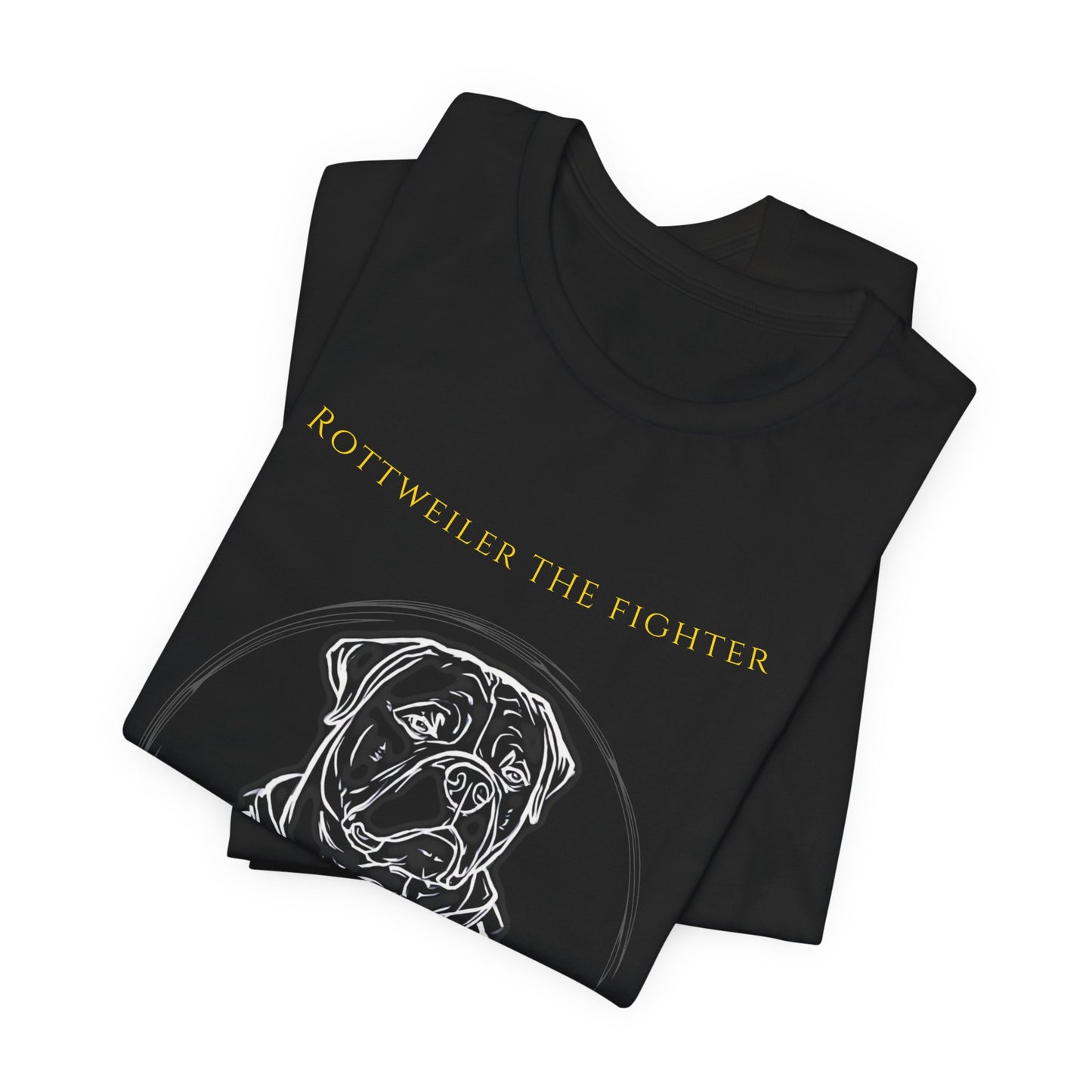 Rottweiler the fighter Adventure T-Shirt — "Adventure Awaits" Graphic Tee