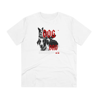 "DOG DAD" Eco Friendly Organic T-shirt - Unisex - Sniff Waggle And Walk