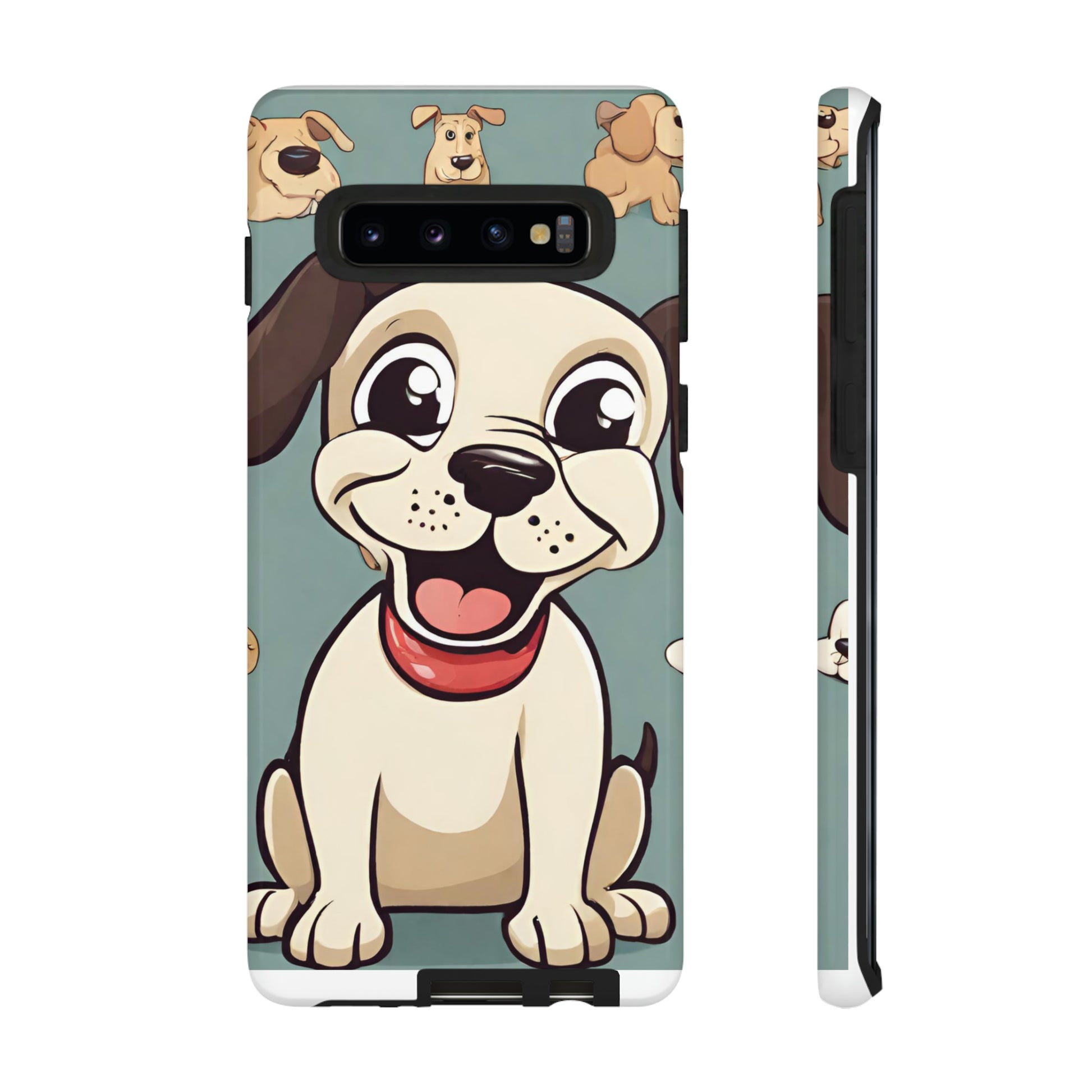 Sniffwagglendwalk™ Multi Dog Design Tough Phone CaseS. - Sniff Waggle And Walk