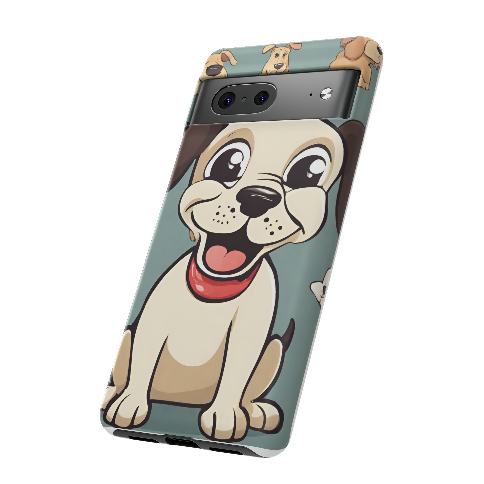 Sniffwagglendwalk™ Multi Dog Design Tough Phone CaseS. - Sniff Waggle And Walk