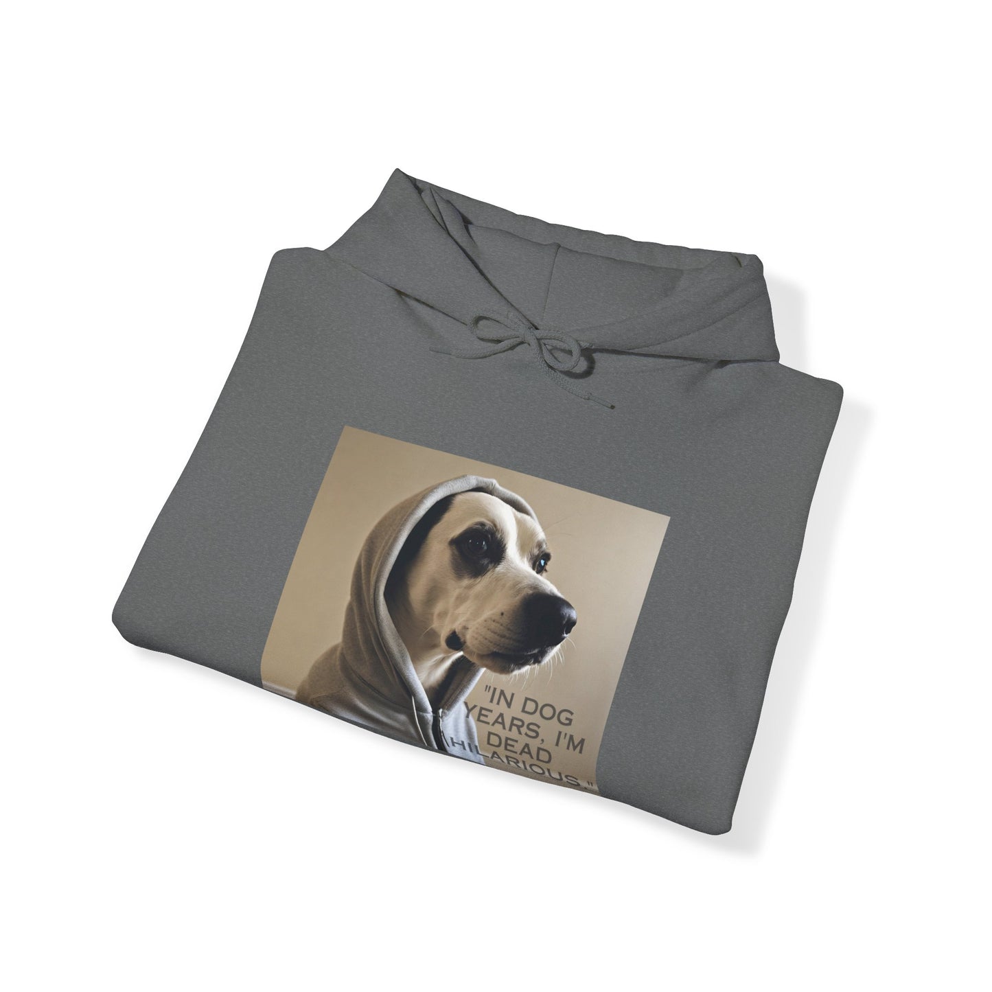 Unisex Heavy Blend™ In dog years Im dead hilarious Hooded Sweatshirt - Sniff Waggle And Walk