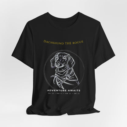 dachshund the rogue tshirt