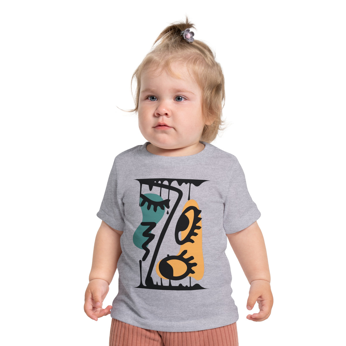 Signature Pup baby t-shirt — front view, 100% cotton