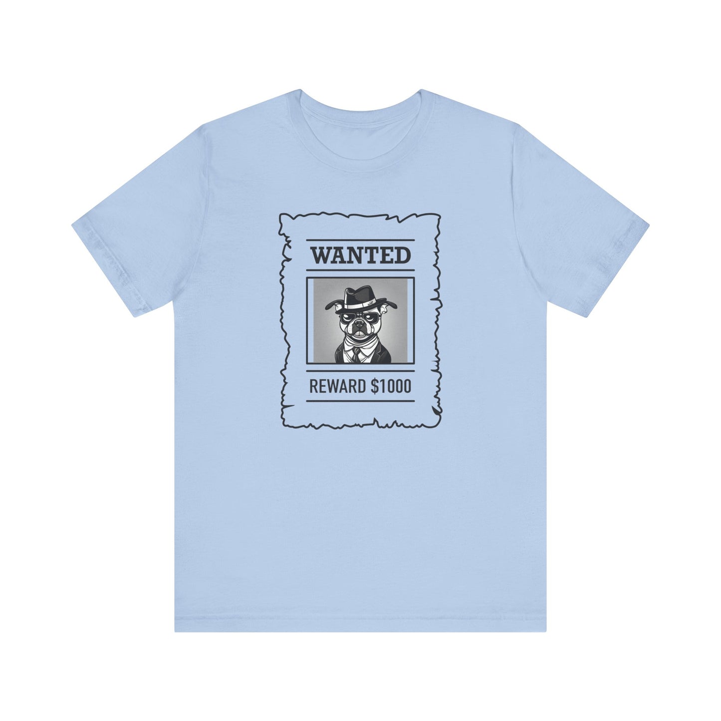 WANTED Unisex Jersey Short Sleeve Tee - Sniff Waggle And Walk