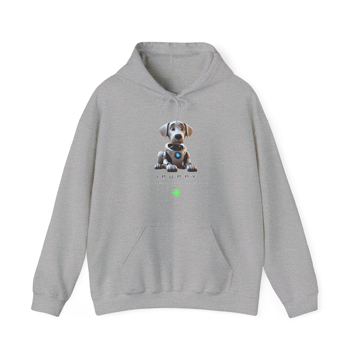 Cute iPuppy Graphic Unisex Hoodie-Perfect Gift for Dog Lovers- 2-3 days delivery