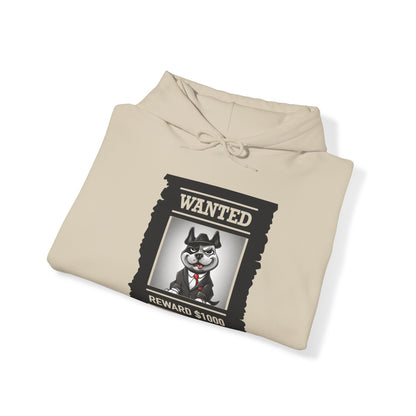 Unisex Heavy Blend™ "Wanted" Hooded Sweatshirt - Sniff Waggle And Walk