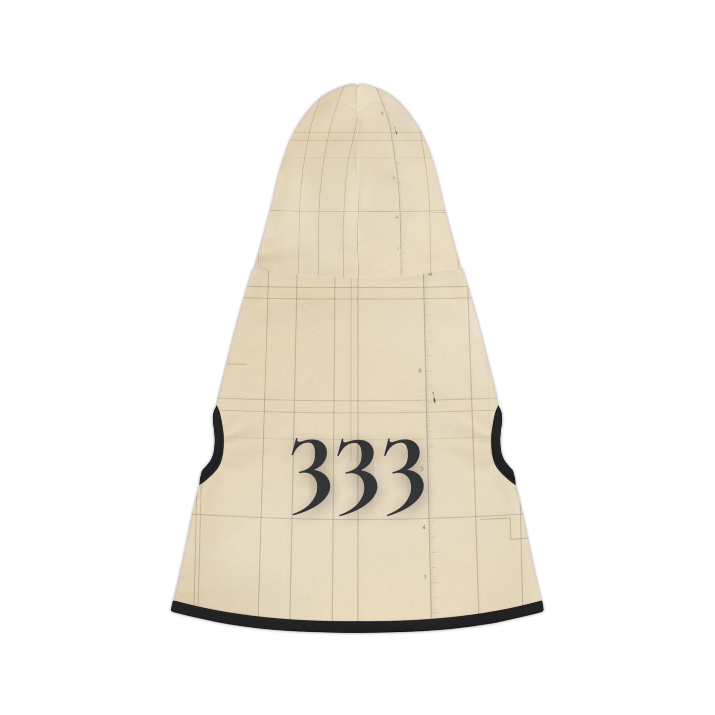 333 Spiritual Dog Hoodie – Calm Alignment Pet Fashion