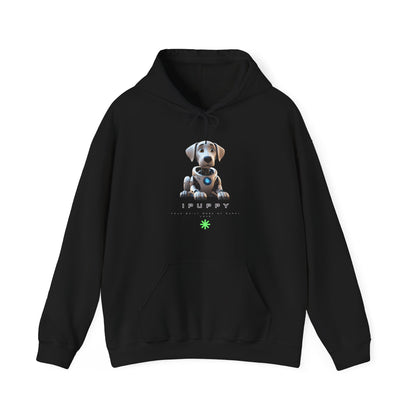 Cute iPuppy Graphic Unisex Hoodie-Perfect Gift for Dog Lovers- 2-3 days delivery