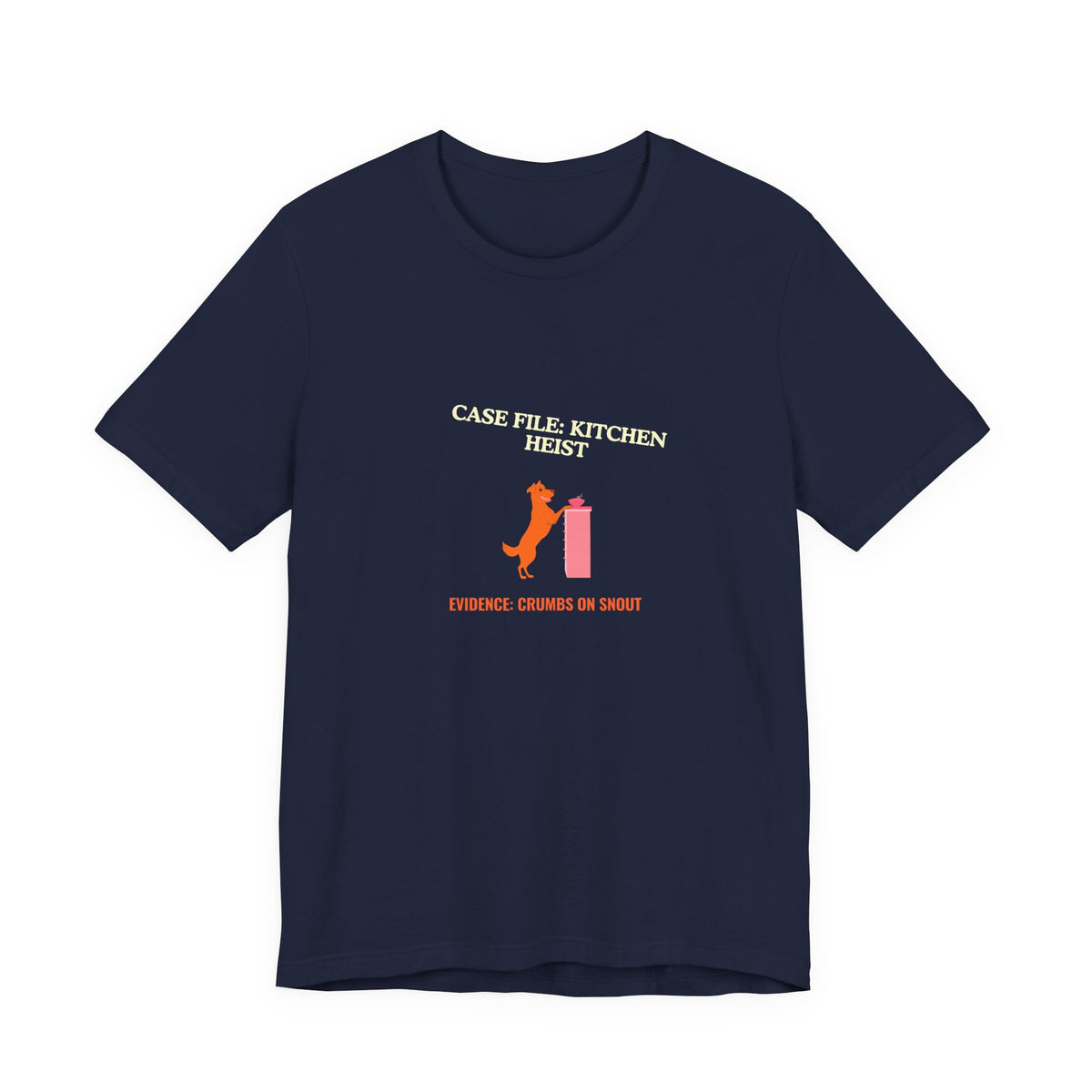 Kitchen Heist T-Shirt — "Case File: Kitchen Heist" Funny Baking Crime Tee — SniffWaggleNWalk™