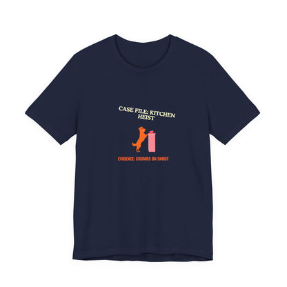 Kitchen Heist T-Shirt – “Case File: Kitchen Heist” Funny Baking Crime Tee