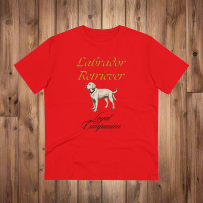 LABRADOR RETRIEVER "Loyal Companion" Organic eco friendly soft T-shirt - Unisex - Sniff Waggle And Walk