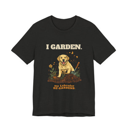 Labrador dog lover t-shirt — made to order, printed fresh