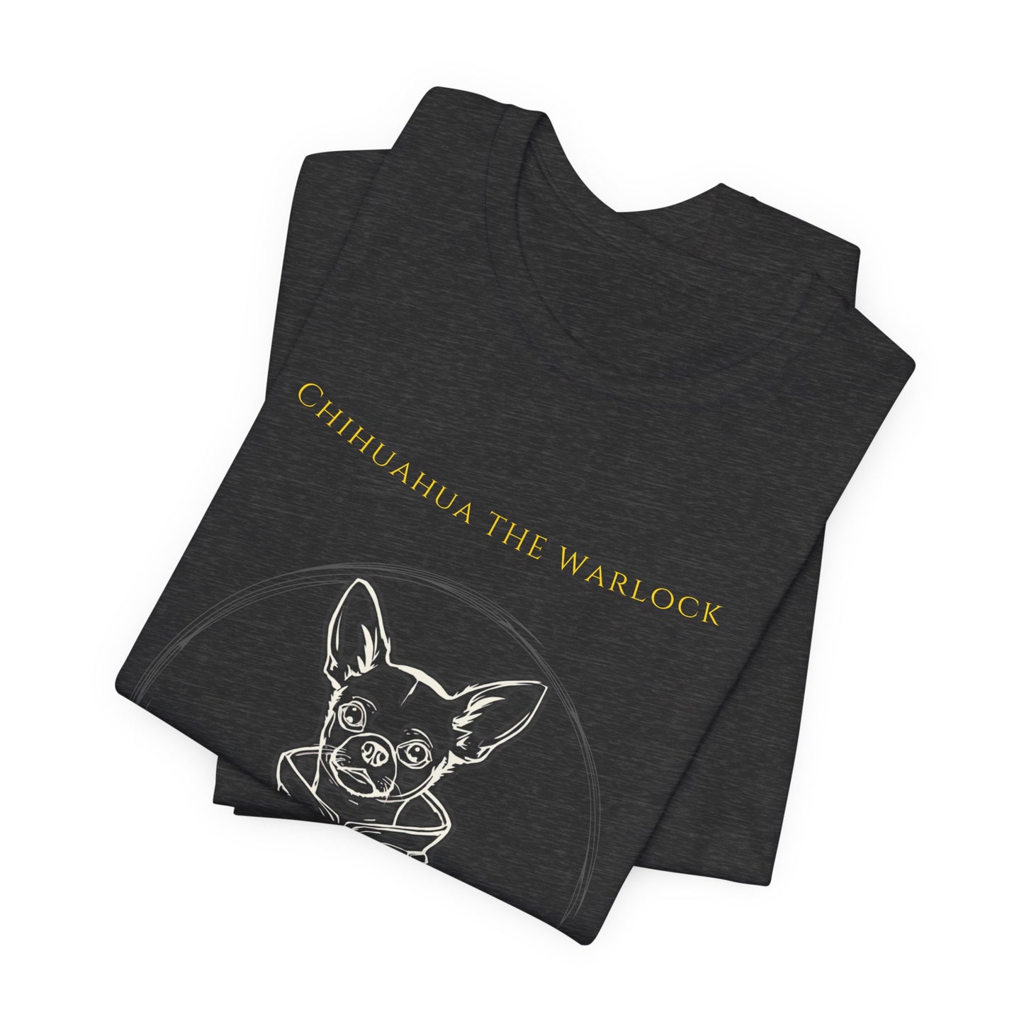 Chihuahua the Warlock Tee — Adventure Awaits Graphic T-Shirt