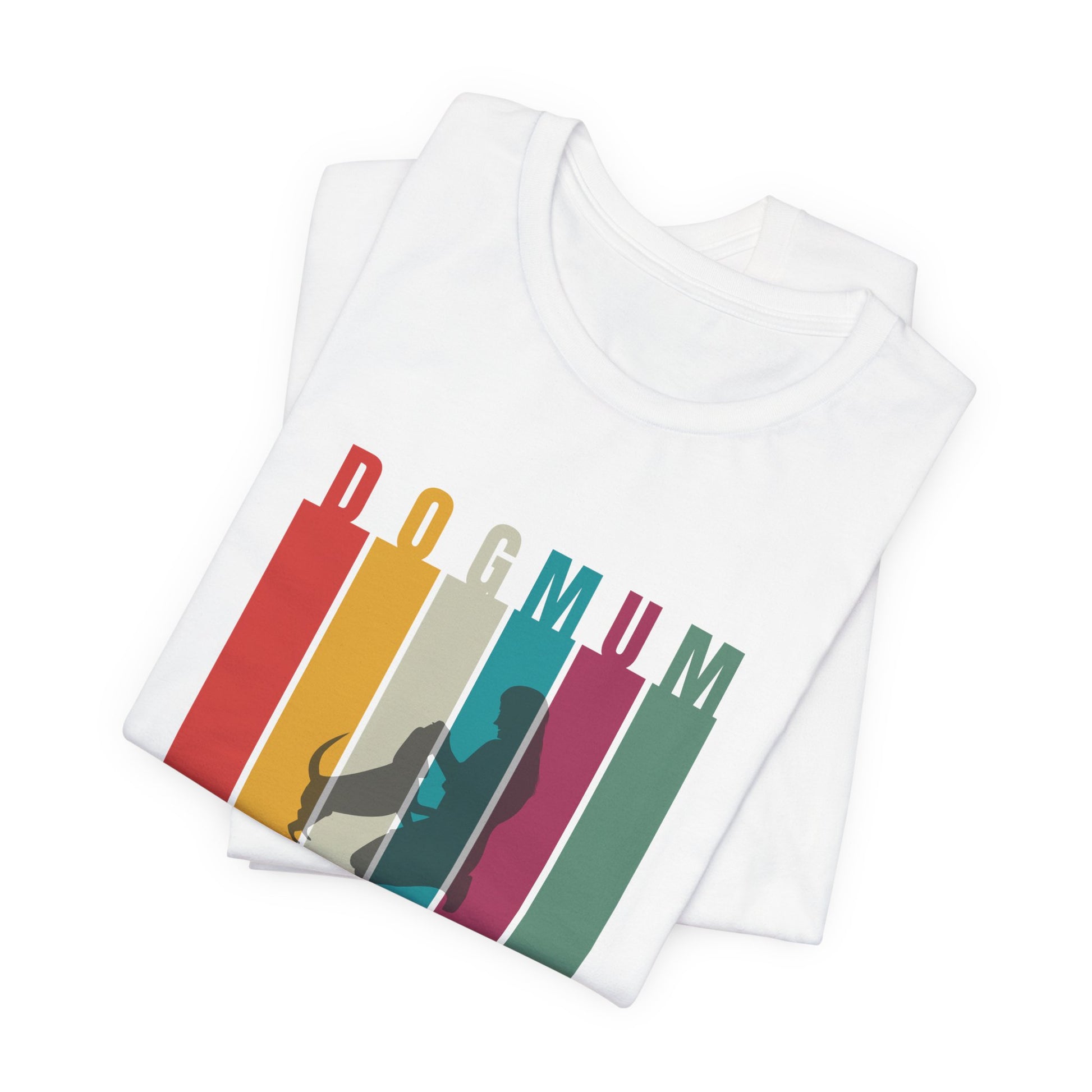 Dog Mum T-Shirt — lifestyle shot of the dog mum design