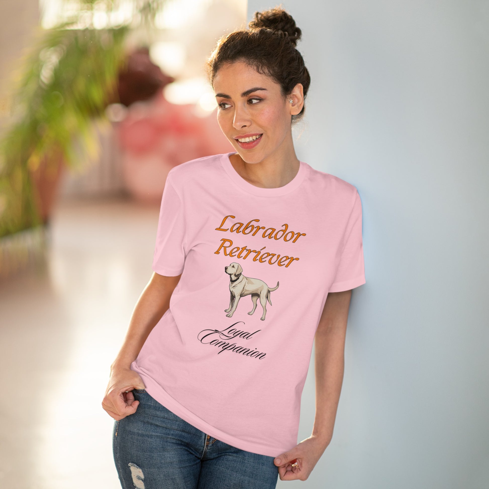 LABRADOR RETRIEVER "Loyal Companion" Organic eco friendly soft T-shirt - Unisex - Sniff Waggle And Walk