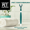 🦷 Triple-Sided Pet Toothbrush – 360° Clean in Seconds!