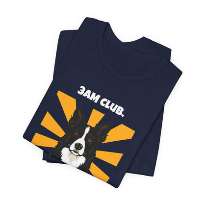 3AM Club Border Collie T-Shirt — SniffWaggleNWalk detail 26