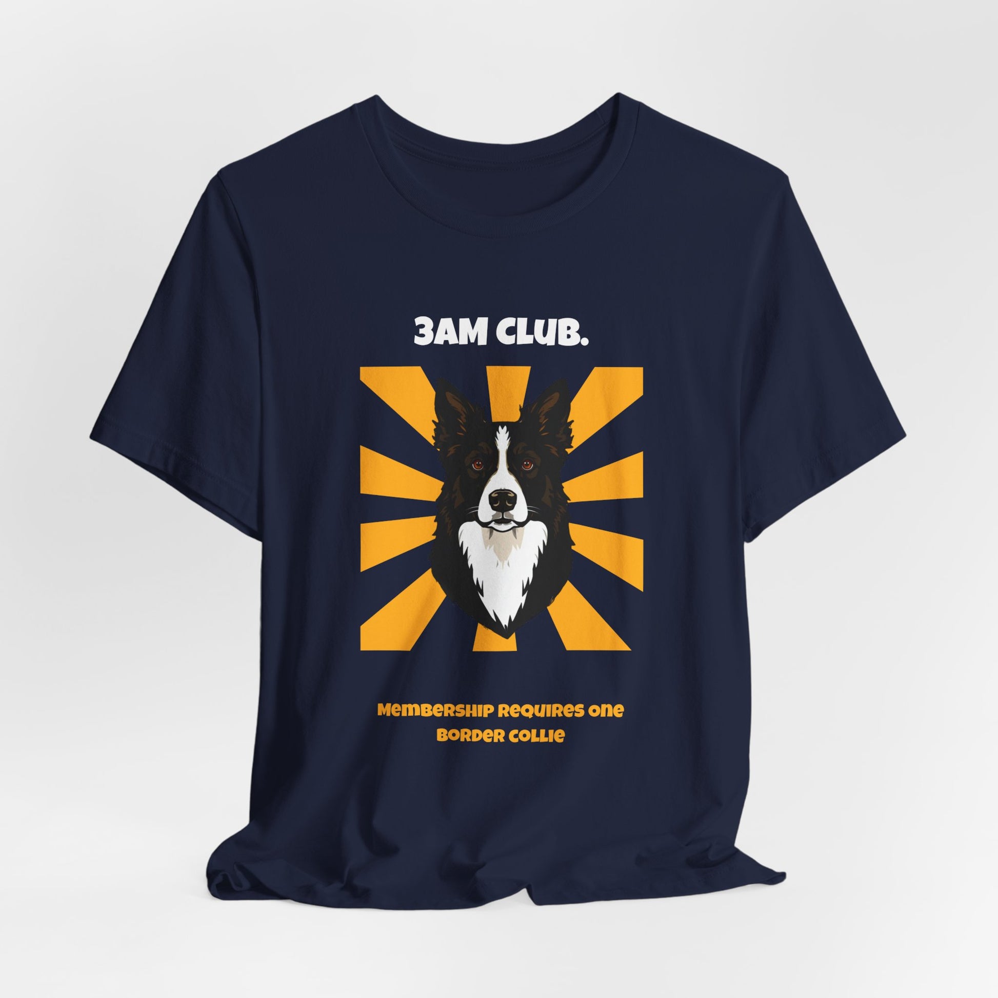 3AM Club Border Collie T-Shirt — SniffWaggleNWalk detail 27