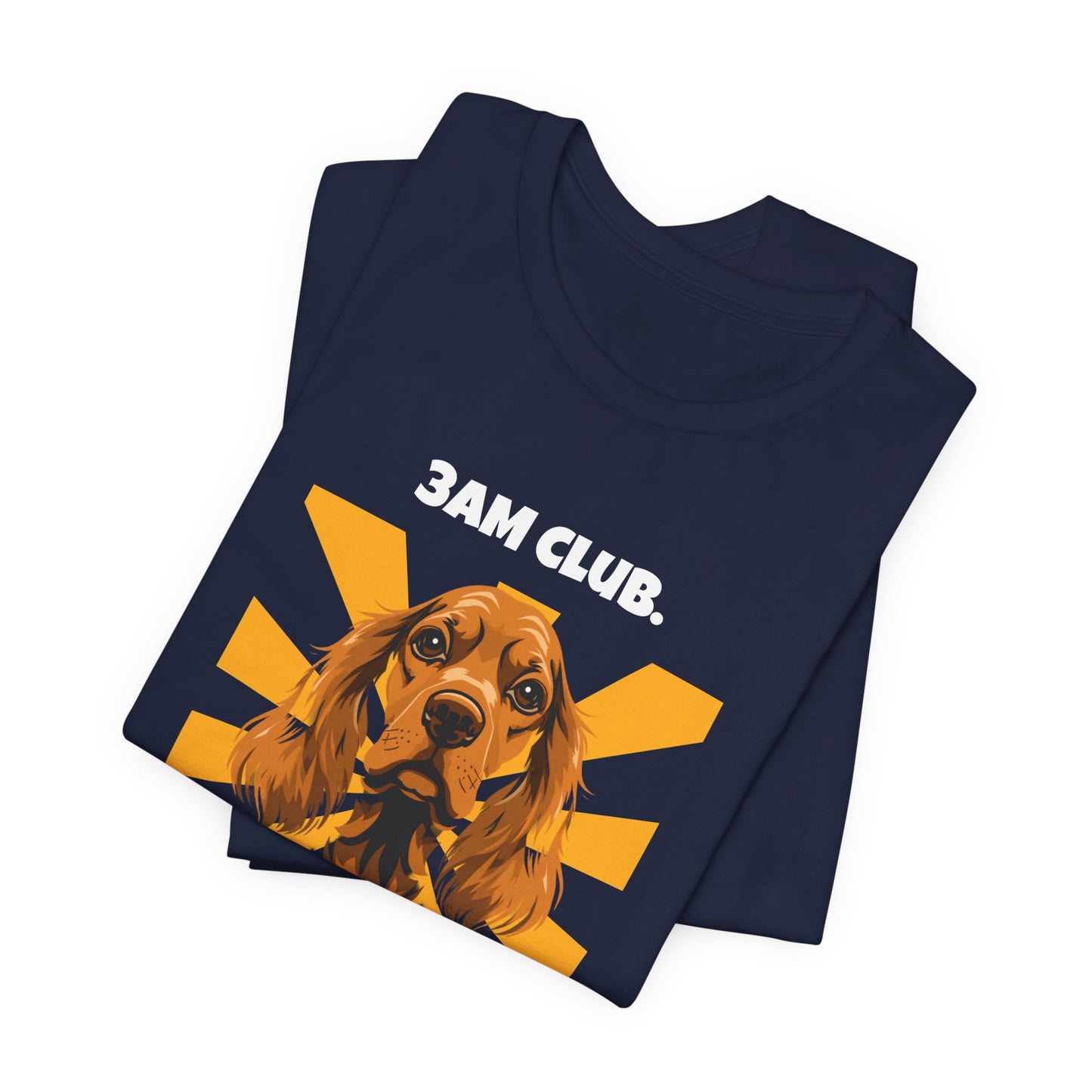 3AM Club Cocker Spaniel T-Shirt — SniffWaggleNWalk detail 26
