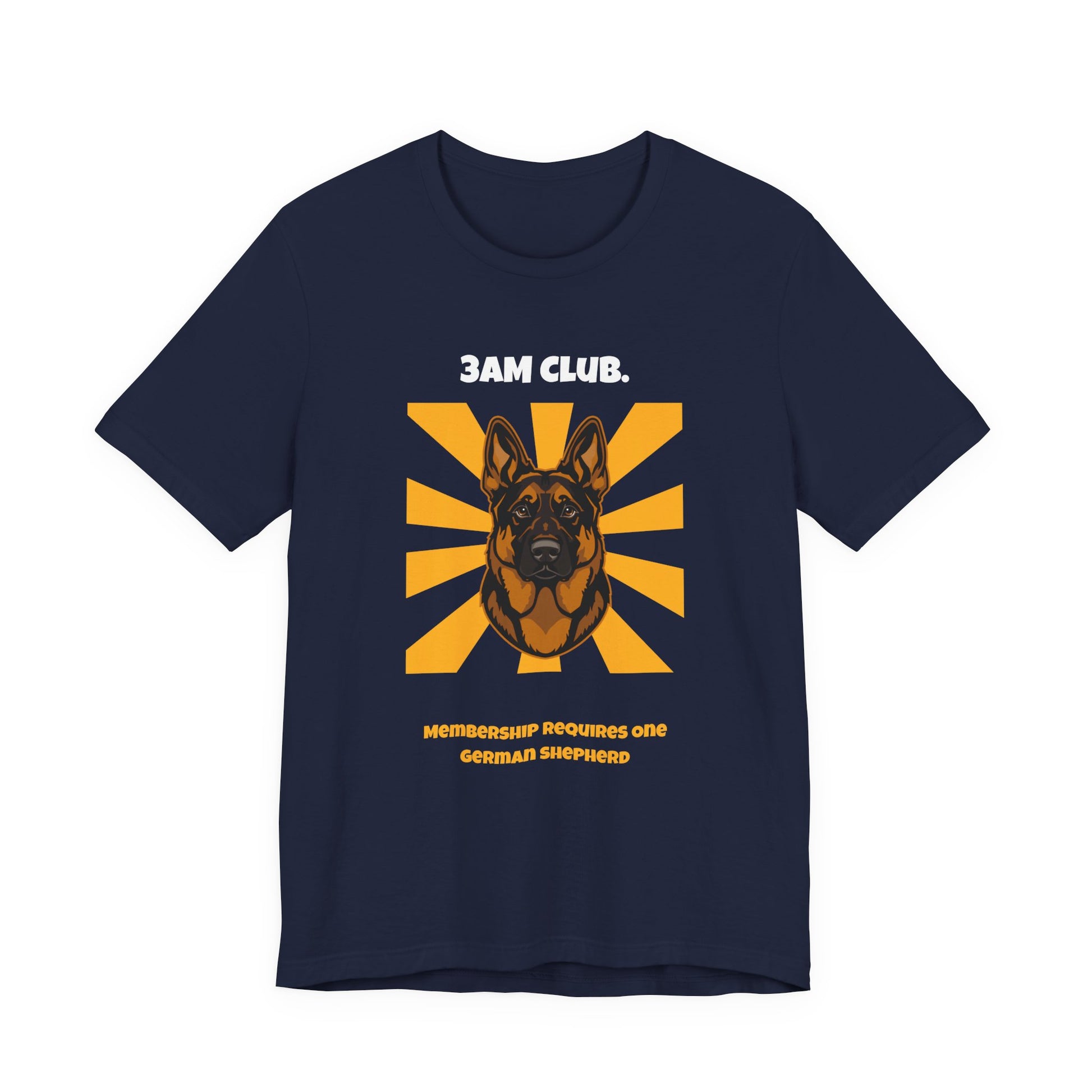 3AM Club German Shepherd T-Shirt — SniffWaggleNWalk detail 24