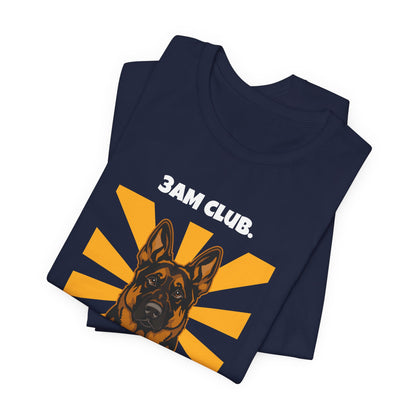 3AM Club German Shepherd T-Shirt — SniffWaggleNWalk detail 26