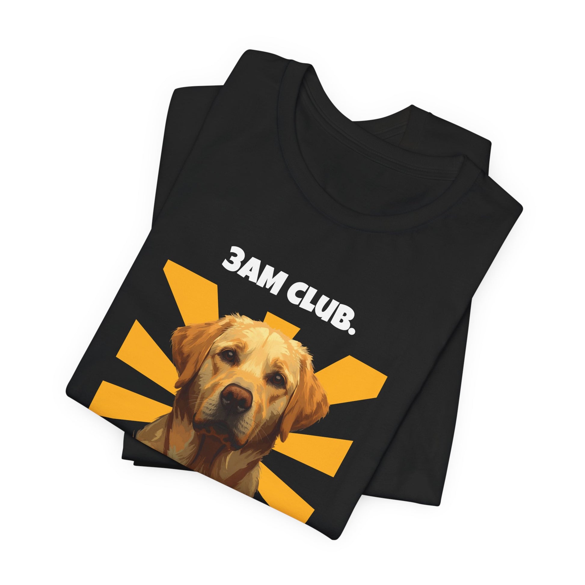 3AM Club Labrador T-Shirt — SniffWaggleNWalk detail 08