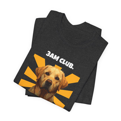 3AM Club Labrador T-Shirt — SniffWaggleNWalk detail 20