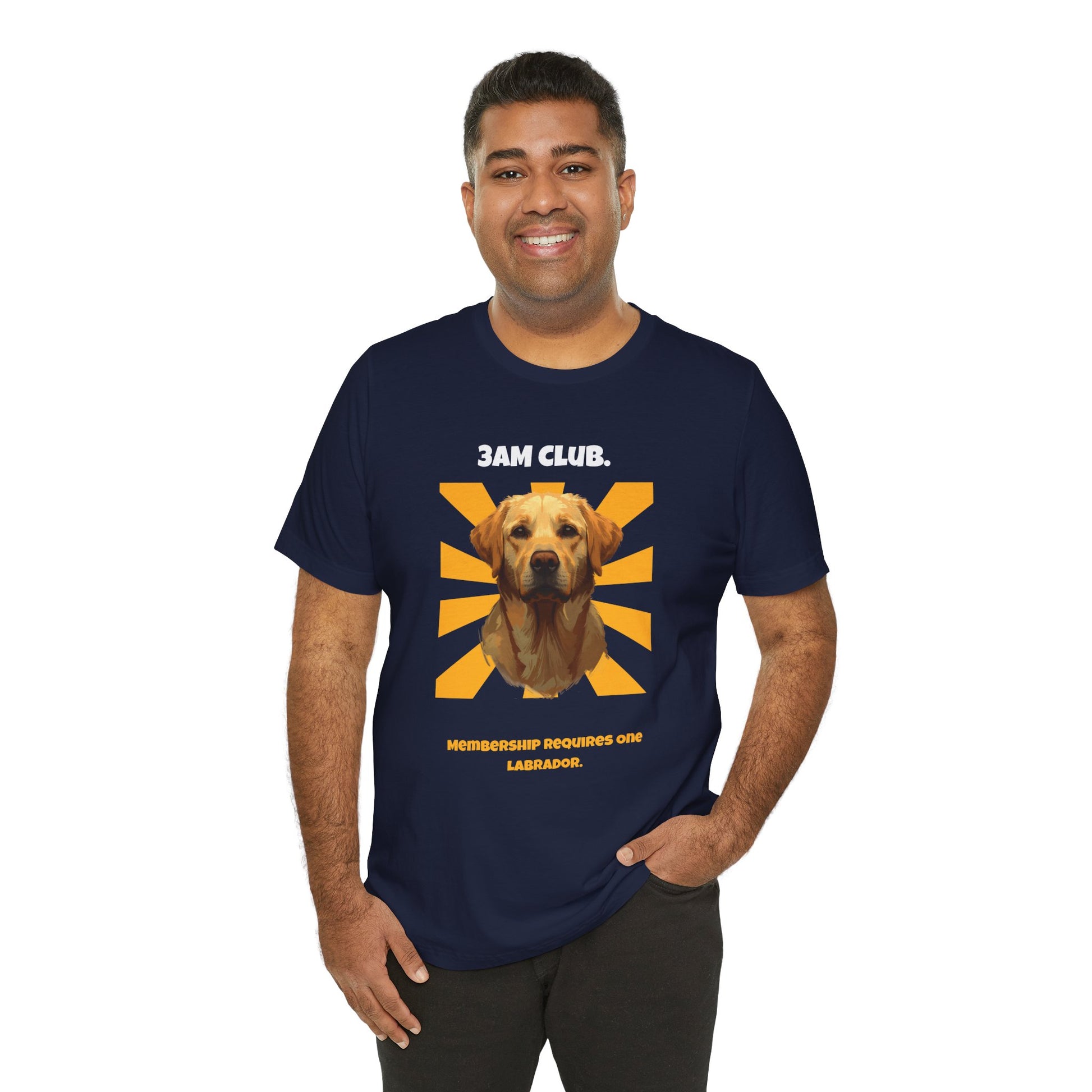 3AM Club Labrador T-Shirt — SniffWaggleNWalk detail 23