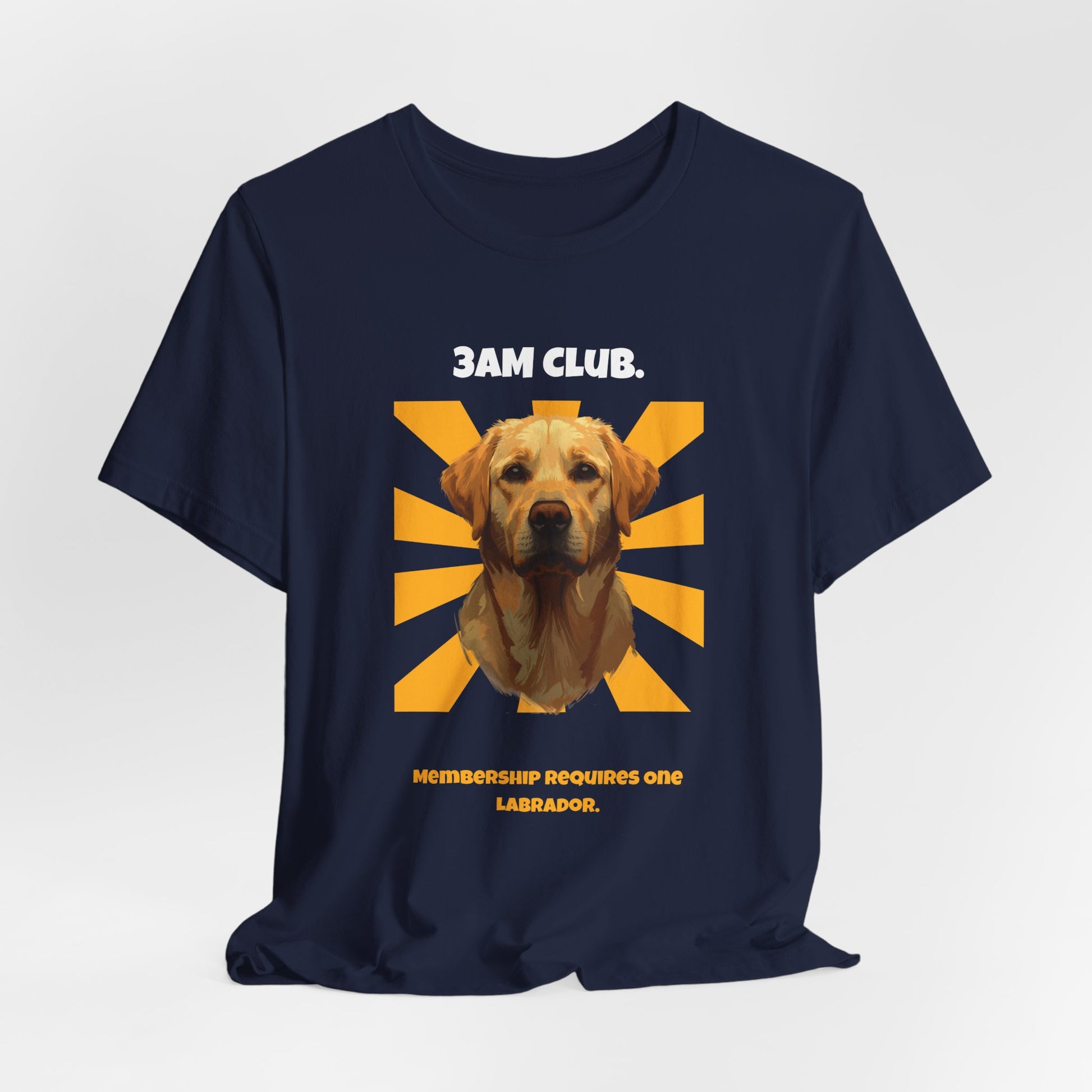 3AM Club Labrador T-Shirt — SniffWaggleNWalk detail 27