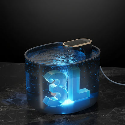 3l pet bowl Automatic Cat Water Fountain. - Sniff Waggle And Walk