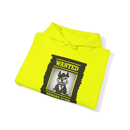 Unisex Heavy Blend™ "Wanted" Hooded Sweatshirt - Sniff Waggle And Walk