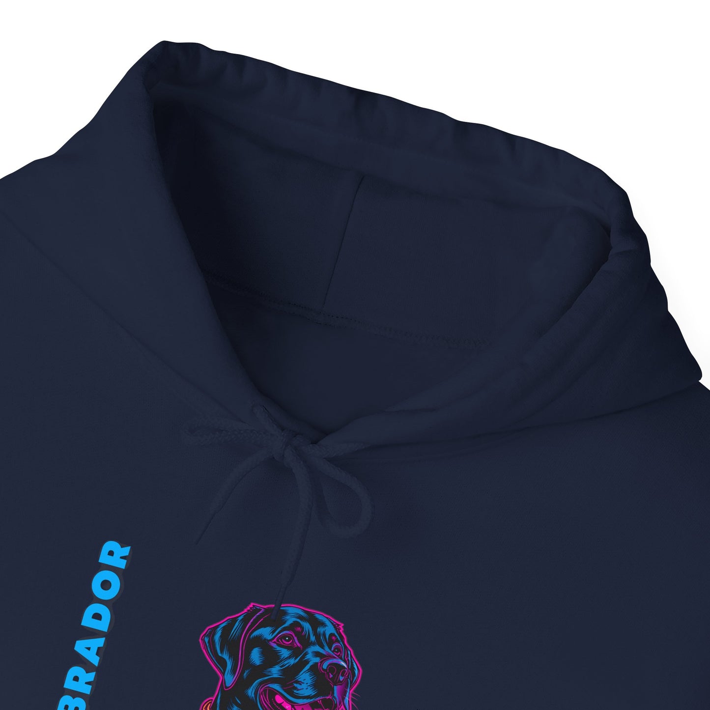 Labrador Streetwear Hoodie — Neon Lab Unisex Pullover